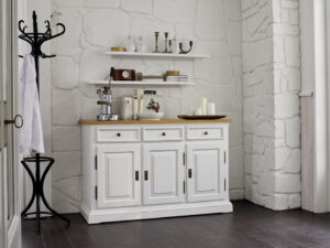 Anrichte VICTORIA 3-trg. in Fichte massiv