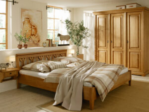 Angebot Februar: Schlafzimmer VICTORIA in Fichte massiv zum Angebotspreis von € 4.385.-