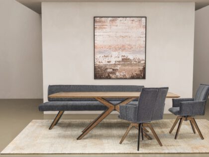 Sitzgruppe EMILIA in Wildeiche massiv