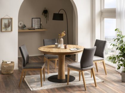 Tischgruppe JANINA mit Säulentisch