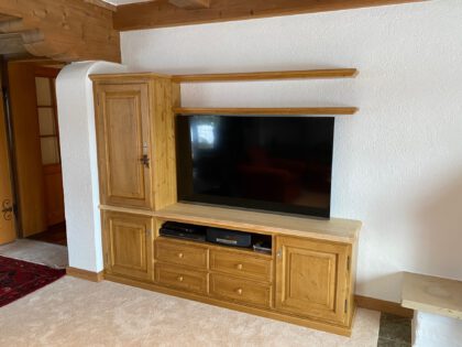 TV-Anrichte mit Aufsatzschrank