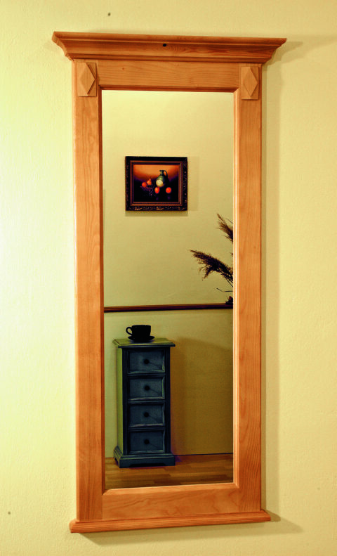 Wandspiegel ohne Ablage